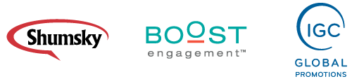 Shumsky Boost Engagement IGC logos
