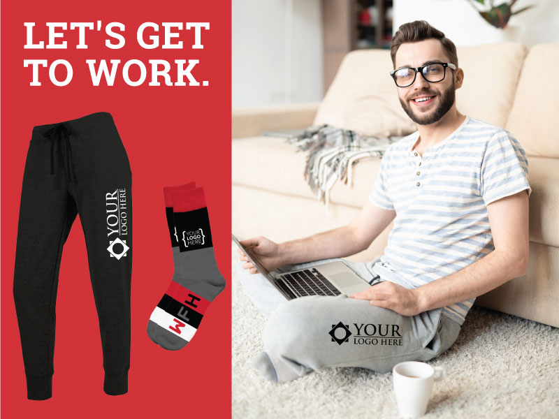 Shumsky-Sweatpants-Blog Work From Home! - Custom Sweatpants & Socks