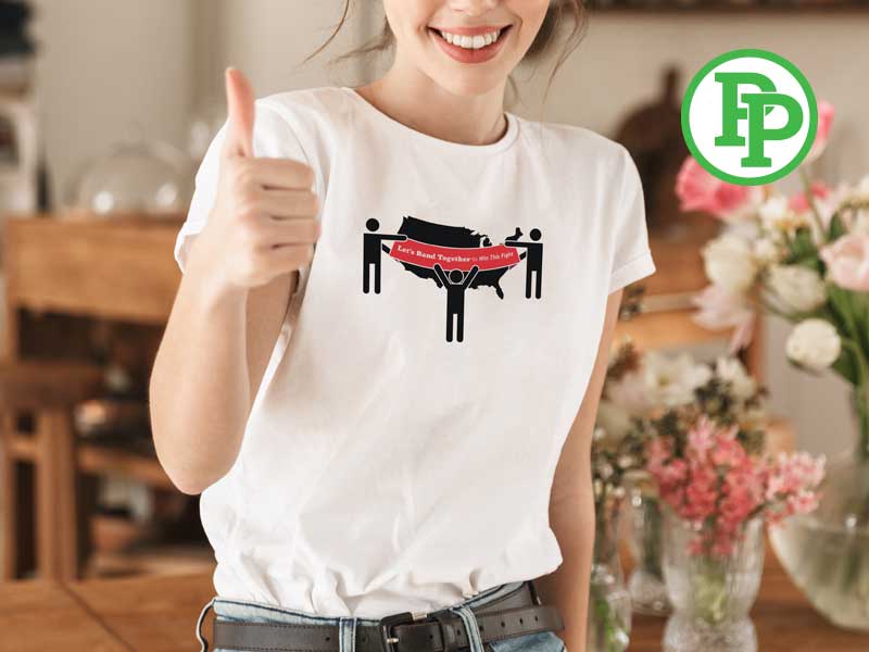 US-Band-together-tshirt-800 Lewt's Band Together T-Shirt - Product with a Purpose